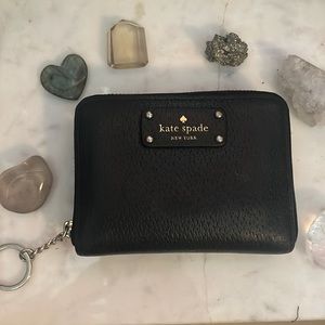 Kate Spade small zip around card holder